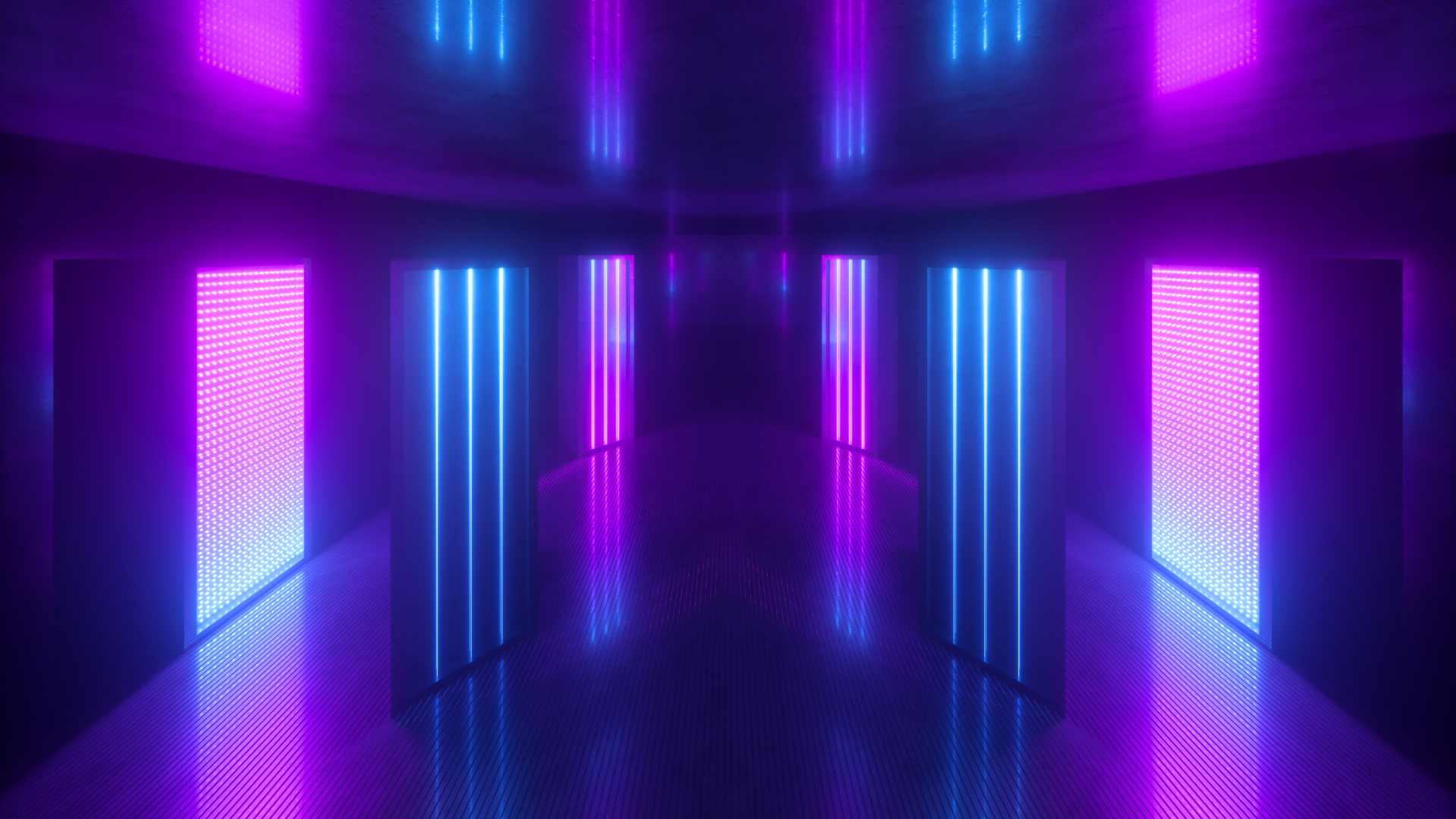 Sample: Glowing Panels