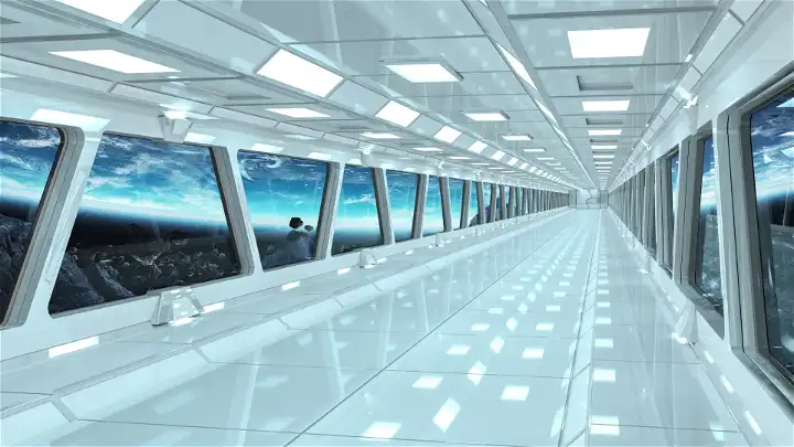 Sample: Spaceship Corridor