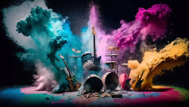 Sample: Guitars and Drums (UHD)