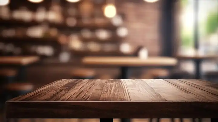 Sample: Cafe Table