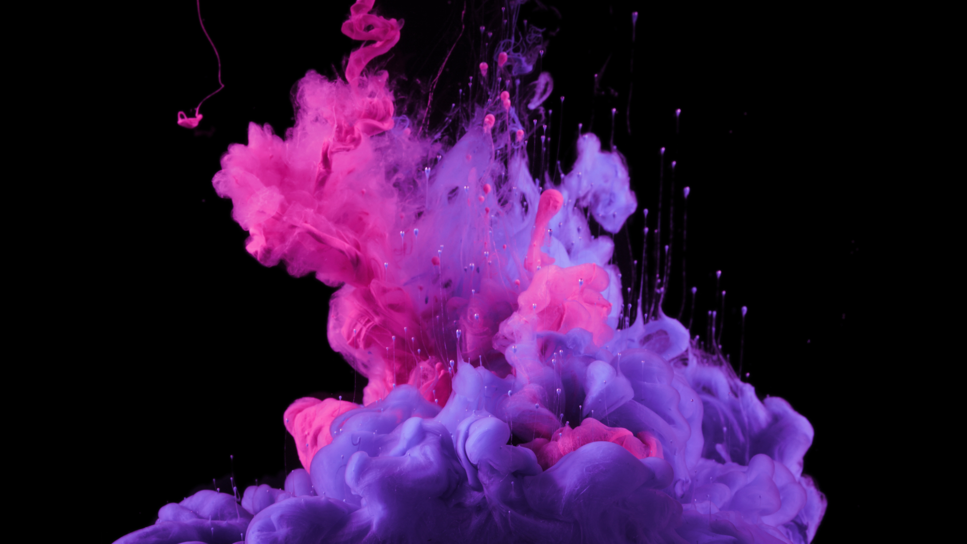 Sample: Acrylic Colors in Water