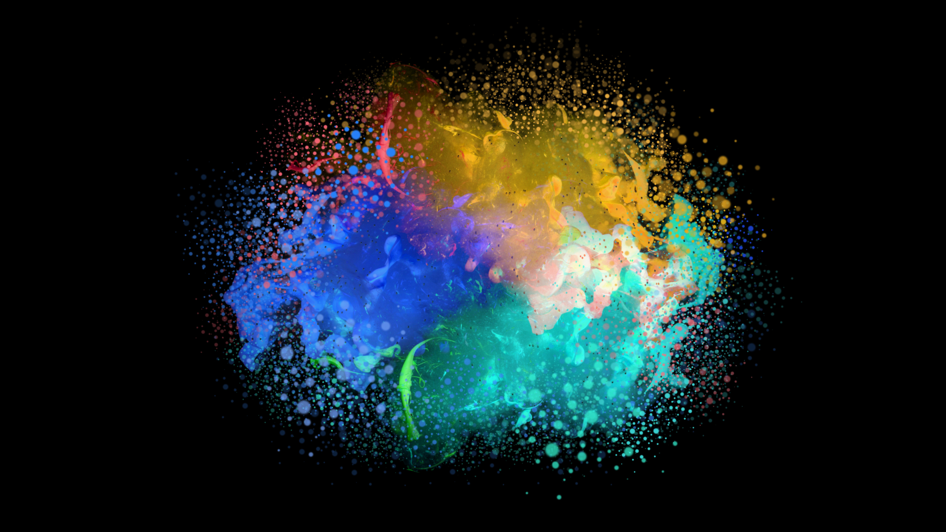 Sample: Acrylic Colors in Water (2)